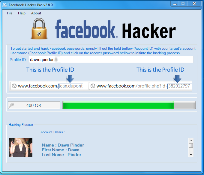 facebook account hacker software apk